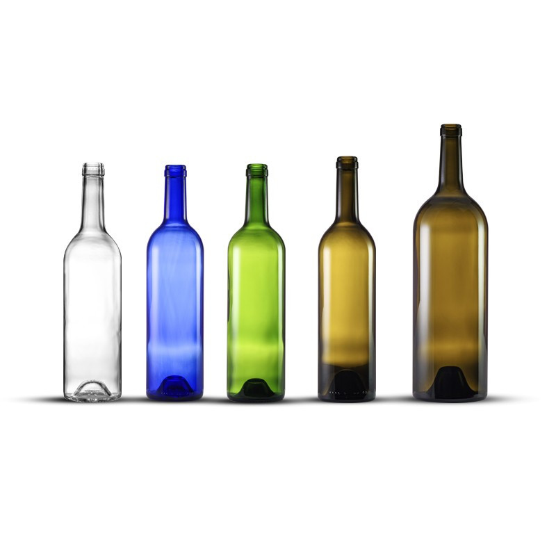 Bouteille de Vin Vide 75 cl ��� Bordelaise Transparente ��� Pour la Mise ne  Bouteille du Vin