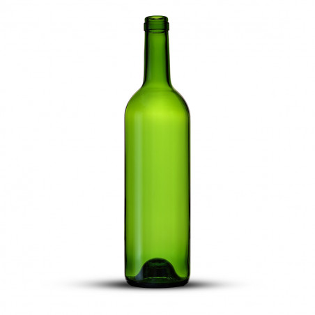 Bouteilles de vin vides 75cl - Bordelaise Tradition - Teinte Verte